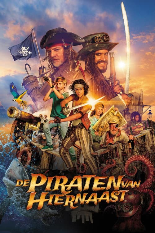 De Piraten van Hiernaast afişi