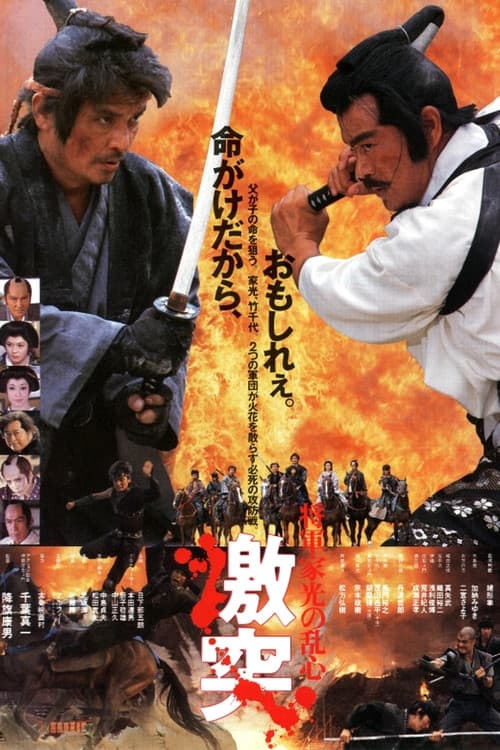 将軍家光の乱心 激突 afişi