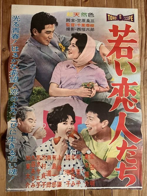 若い恋人たち afişi