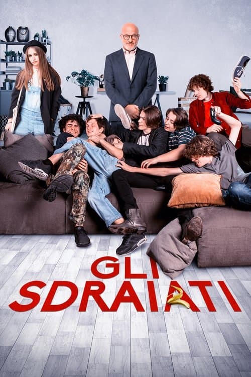 Gli sdraiati afişi