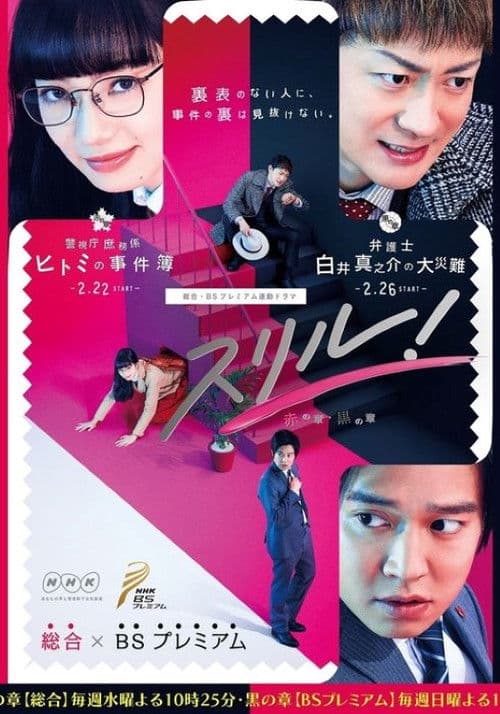 スリル！黒の章～弁護士・白井真之介の大災難～ afişi