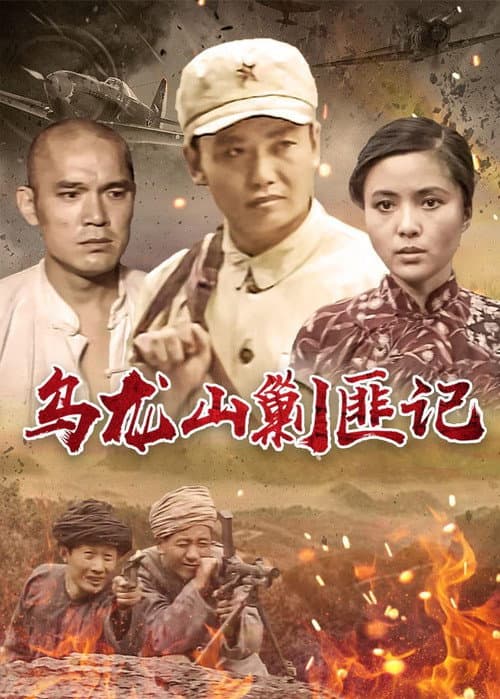 乌龙山剿匪记 afişi