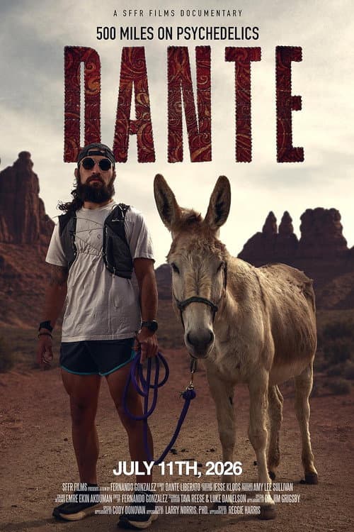 Dante: 500 Miles on Psychedelics afişi