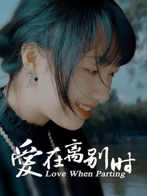 爱在离别时 afişi