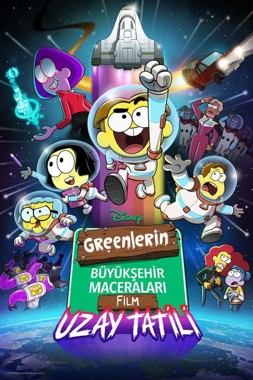 Greenlerin Büyükşehir Maceraları, Film: Uzay Tatili afişi