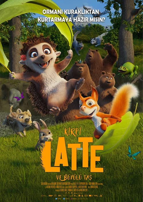 Kirpi Latte ve Büyülü Taş afişi