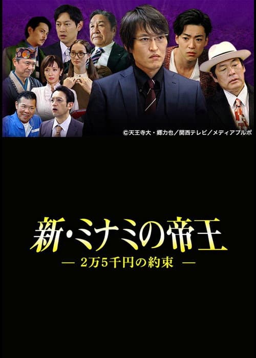 新・ミナミの帝王〜2万5千円の約束〜 afişi