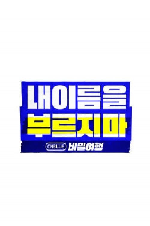 CNBLUE Secret Tour: Don't Call My Name afişi