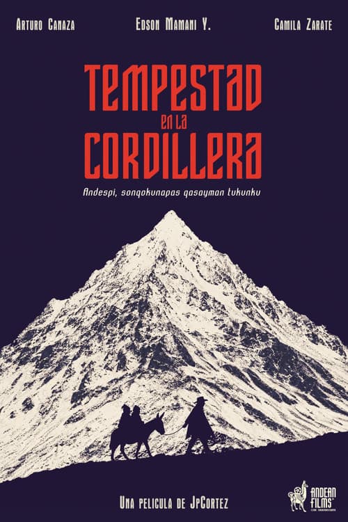 Tempestad en la Cordillera afişi