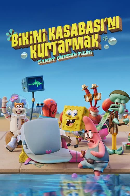 Bikini Kasabası'nı Kurtarmak: Sandy Cheeks Filmi afişi