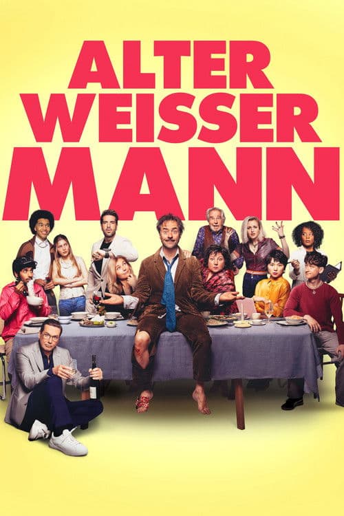 Alter weißer Mann afişi