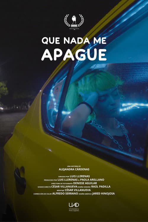 Que nada me apague afişi