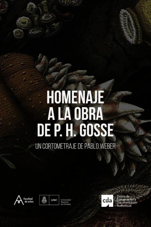 Homenaje a la obra de Philip Henry Gosse afişi