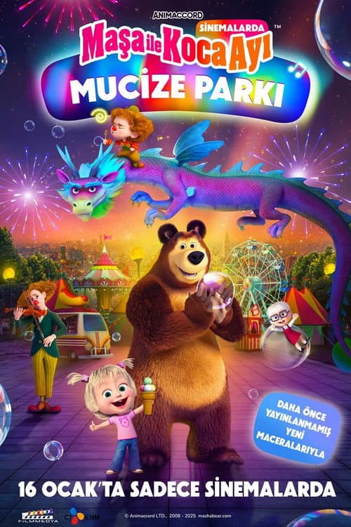 Maşa İle Koca Ayı: Mucize Parkı afişi