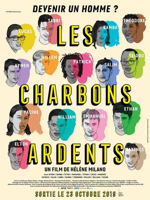 Les charbons ardents afişi