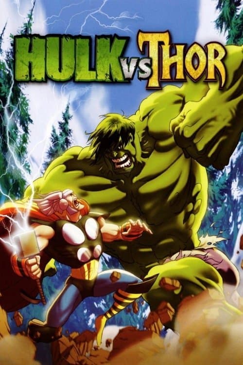 Hulk vs. Thor afişi