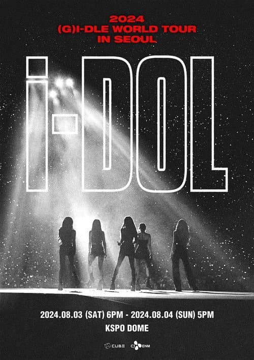 2024 (G)I-DLE WORLD TOUR [iDOL] IN SEOUL afişi
