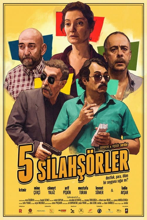 5 Silahşörler afişi