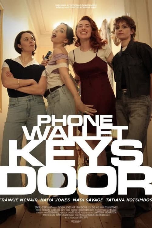 Phone Wallet Keys Door afişi