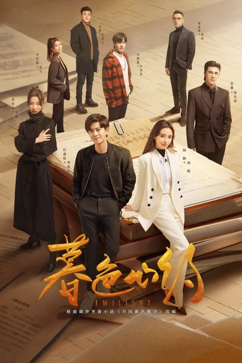暮色心约 afişi