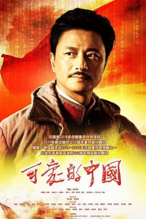 可爱的中国 afişi