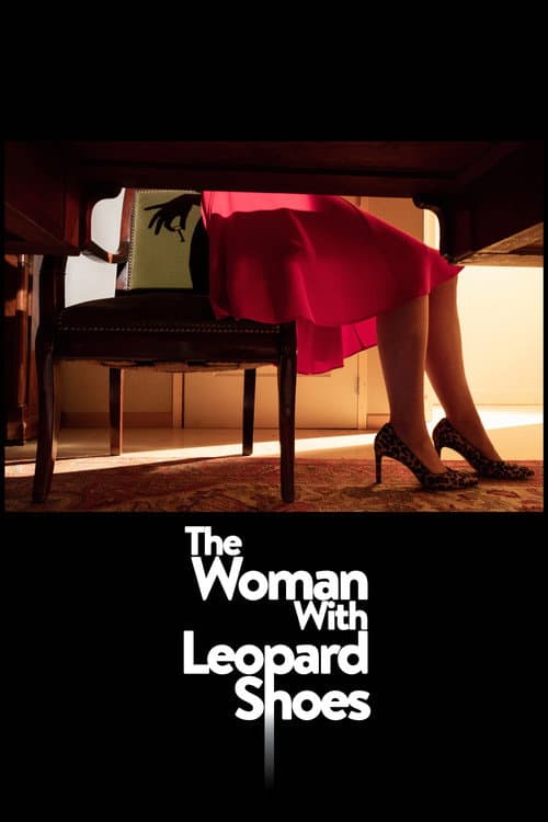 La femme aux chaussures léopard afişi