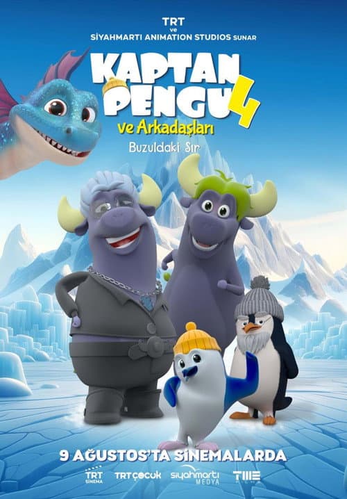 Kaptan Pengu ve Arkadaşları 4: Buzuldaki Sır afişi