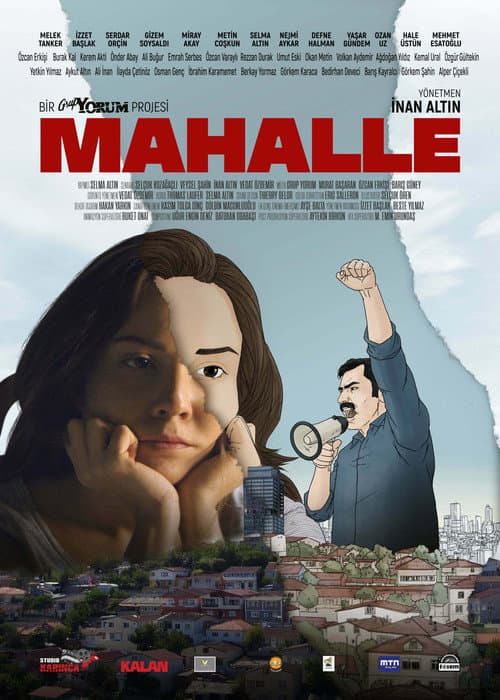 Mahalle afişi