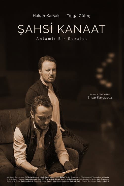 Şahsi Kanaat afişi