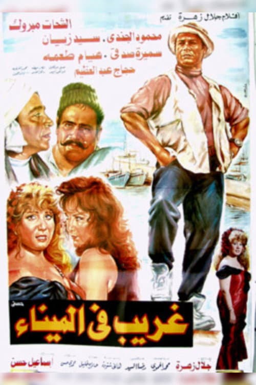 غريب فى الميناء afişi