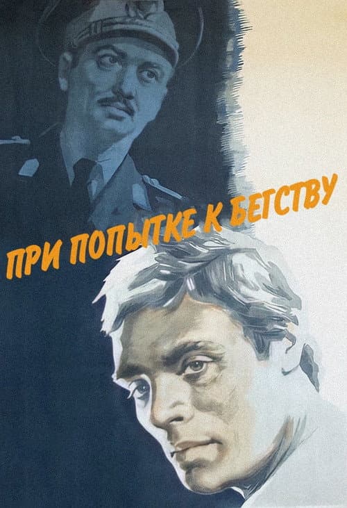 При попытке к бегству afişi