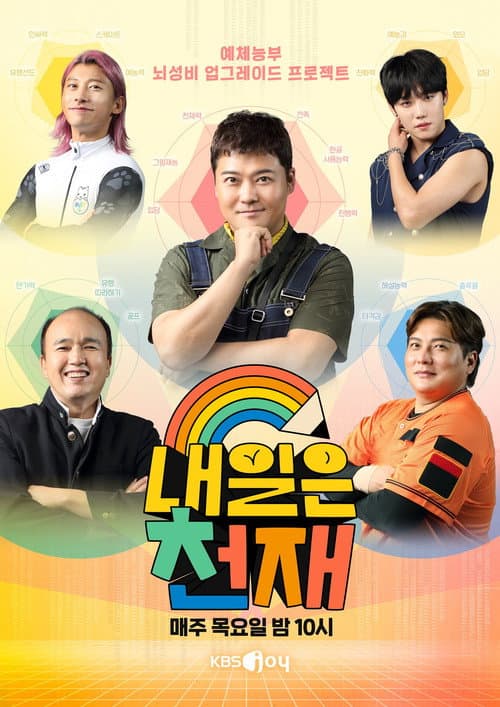내일은 천재 afişi