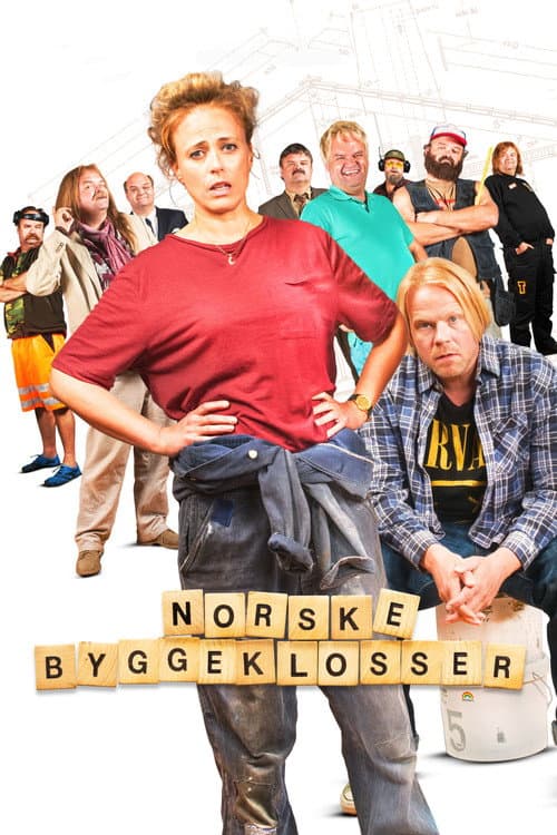 Norske byggeklosser afişi