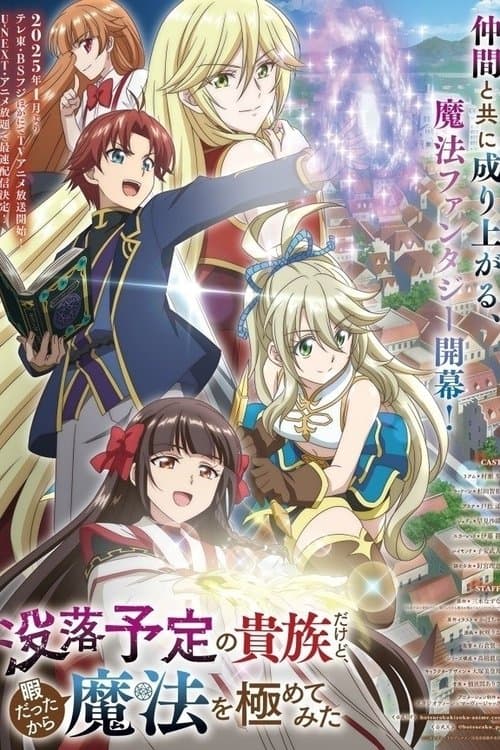 没落予定の貴族だけど、暇だったから魔法を極めてみた afişi