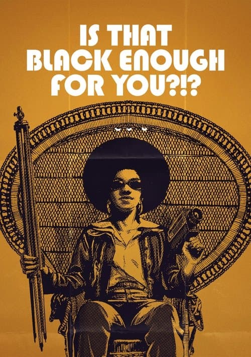Is That Black Enough for You?!? afişi