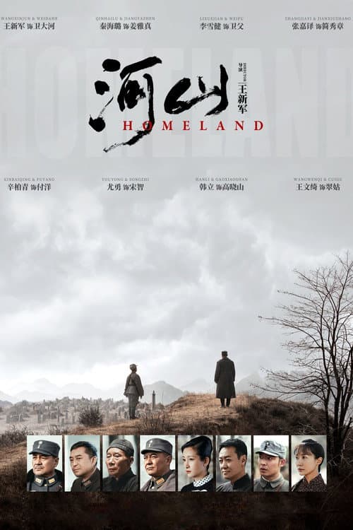 河山 afişi