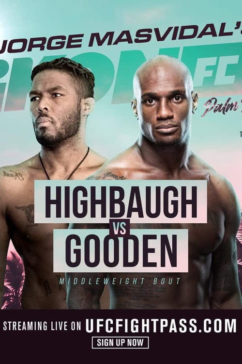 Jorge Masvidal's iKON FC 1: Highbaugh vs. Gooden afişi