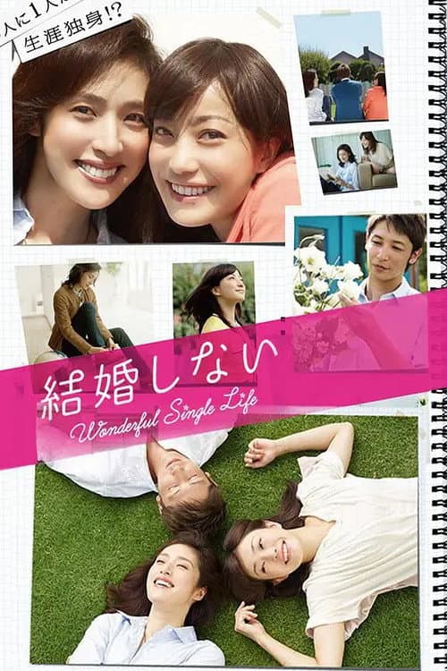 結婚しない afişi