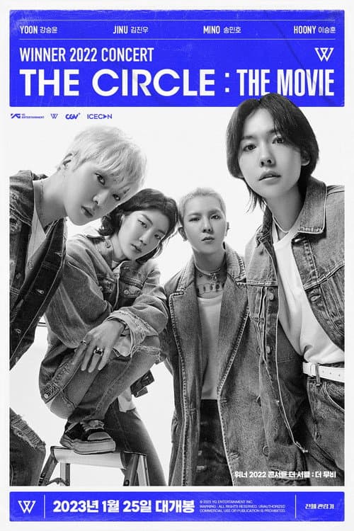 위너 2022 콘서트 더 서클 : 더 무비 afişi