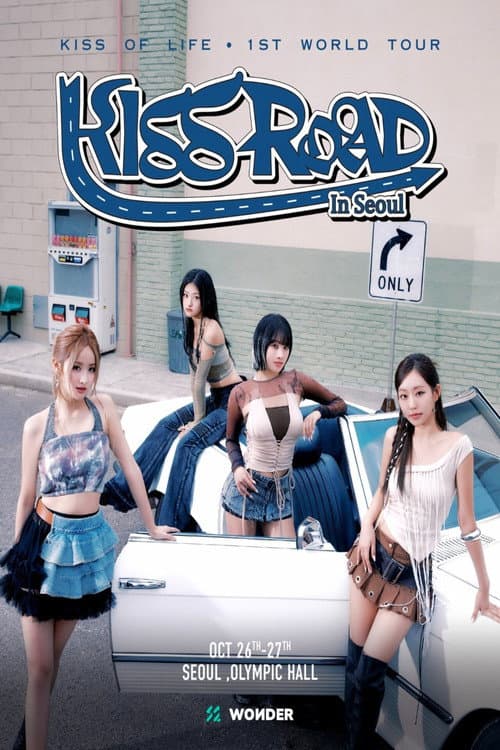 KISS OF LIFE 1st World Tour [KISS ROAD] in Seoul afişi