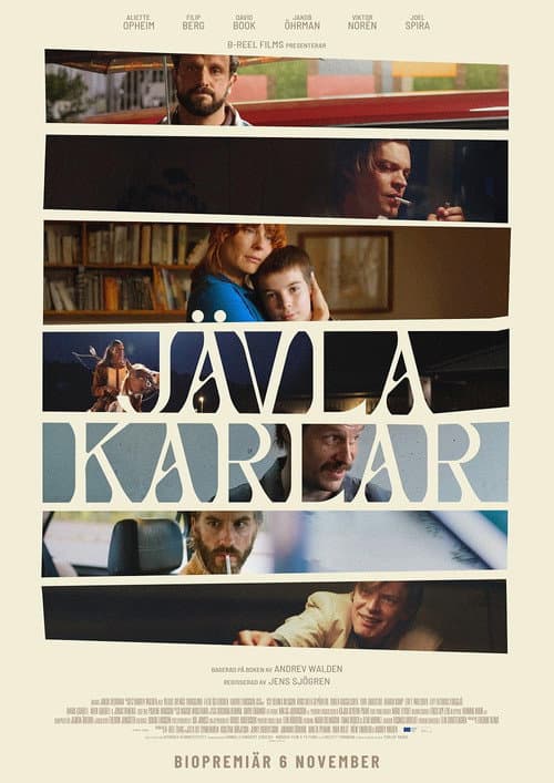 Jävla karlar afişi