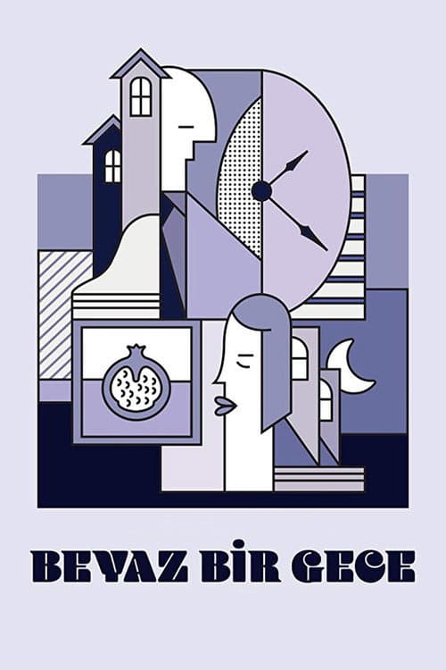 Beyaz Bir Gece afişi
