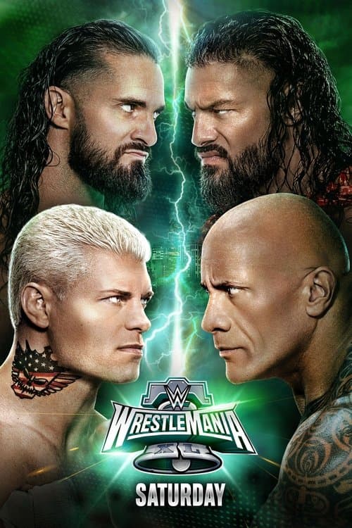 WrestleMania XL Saturday afişi