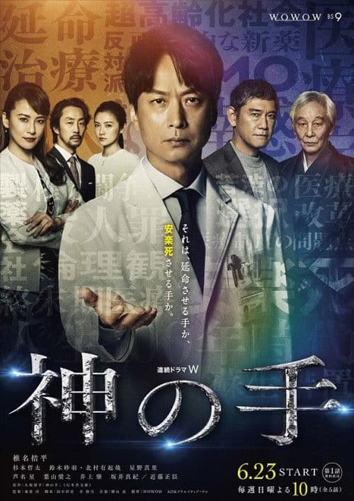 神の手 afişi