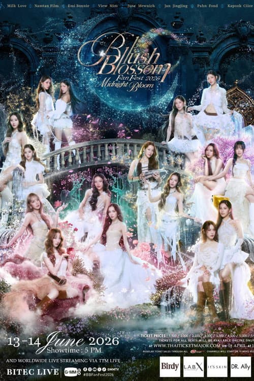 Blush Blossom Fan Fest 2026：Midnight Bloom afişi