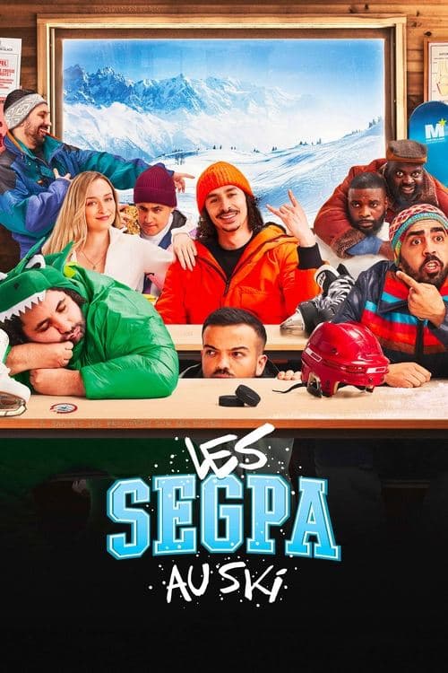 Les SEGPA au ski afişi
