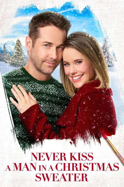 Never Kiss a Man in a Christmas Sweater afişi