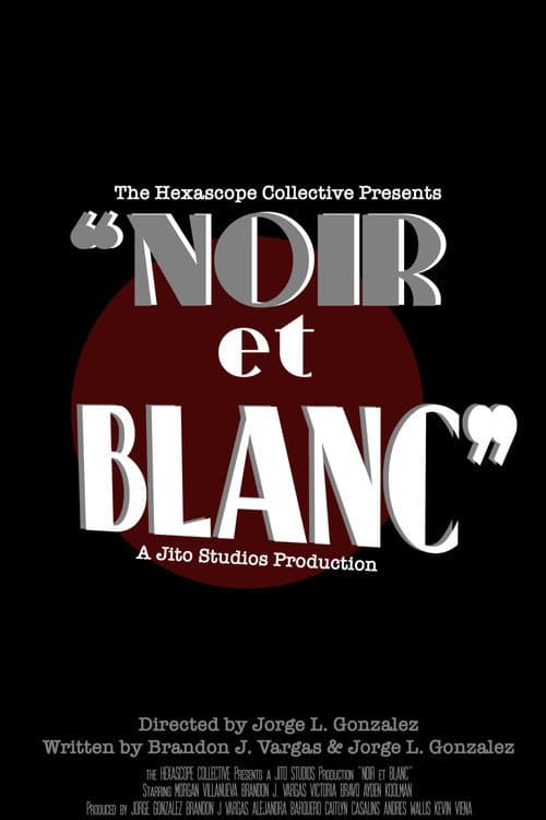 Noir et Blanc afişi