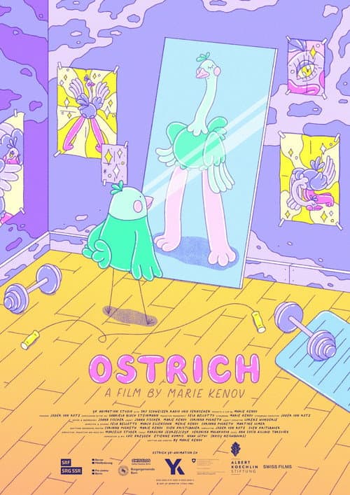 Ostrich afişi