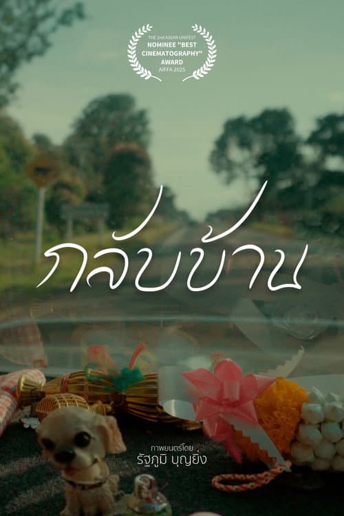 กลับบ้าน afişi